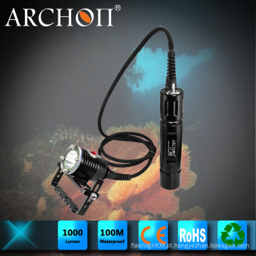 Equipamento de mergulho Archon Wh32 Farol de mergulho Farol de LED Lanterna LED